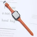 Bracelet cuir fin pour Apple Watch 38 à 49 mm – 5