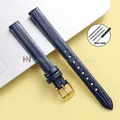 Bracelet cuir lézard fin 8 à 16 mm – Couleur du bracelet Blue-Gold
