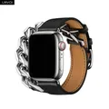 Bracelet cuir métal double tour 38 à 49 mm Apple Watch – 1
