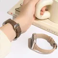 Bracelet cuir mince pour Apple Watch 38 à 49 mm – 1
