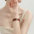 Bracelet cuir mince pour Apple Watch 38 à 49 mm – 4