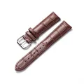 Bracelet cuir motif bambou 12 à 20 mm – Couleur du bracelet Brown