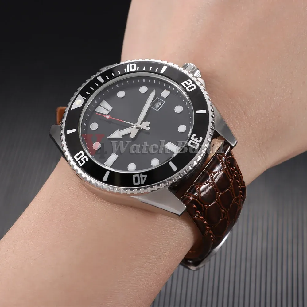 Bracelet cuir motif crocodile 12 à 22 mm décontracté