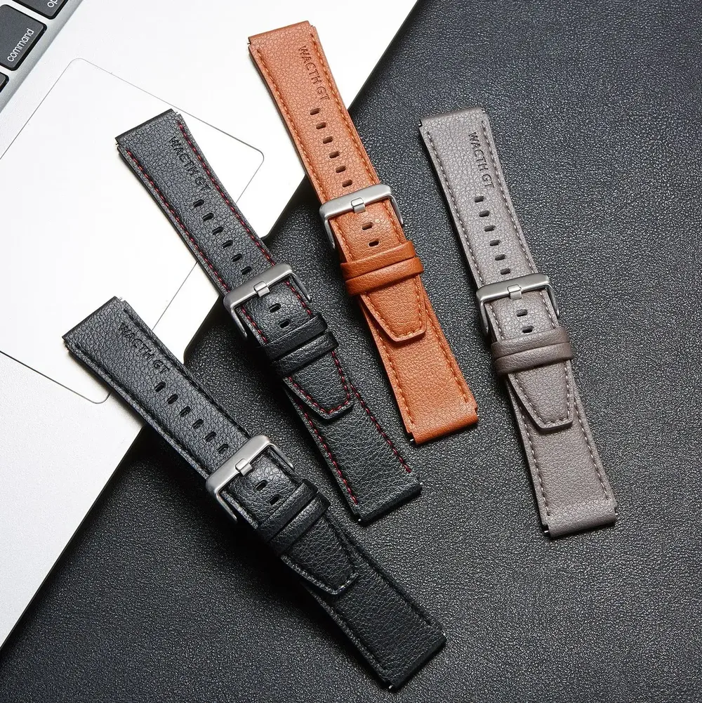 Bracelet cuir pour Huawei GT2 Pro 22 mm sport