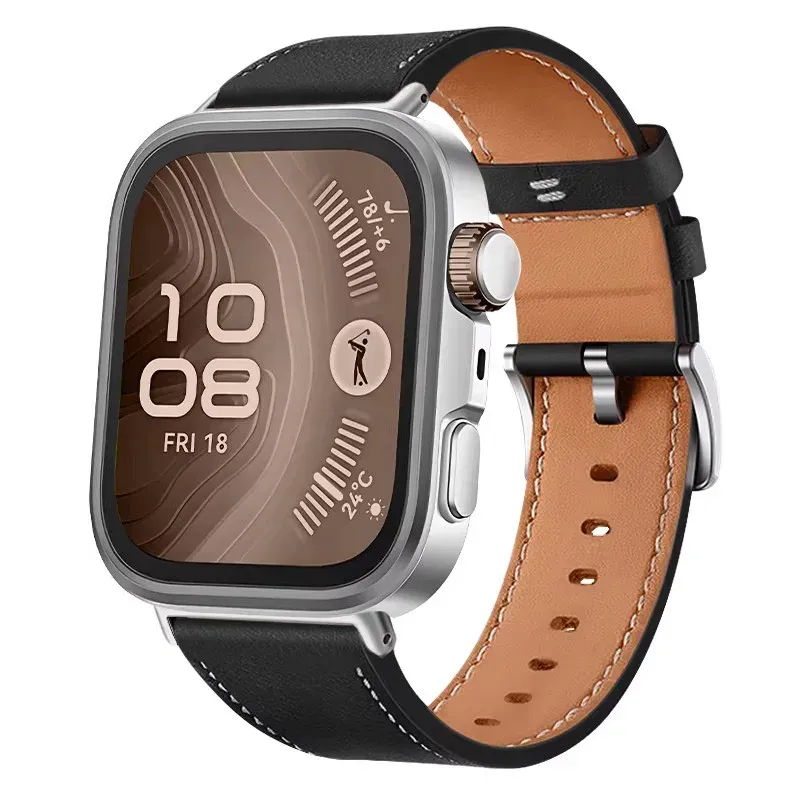 Bracelet cuir pour Huawei Watch Fit 4 et 5