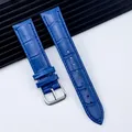 Bracelet cuir pour montre 12 à 24 mm – Couleur Blue