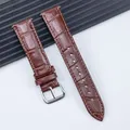 Bracelet cuir pour montre 12 à 24 mm – Couleur Brown