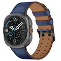 Bracelet cuir pour Samsung Galaxy Watch Ultra – Couleur du bracelet 3 blue