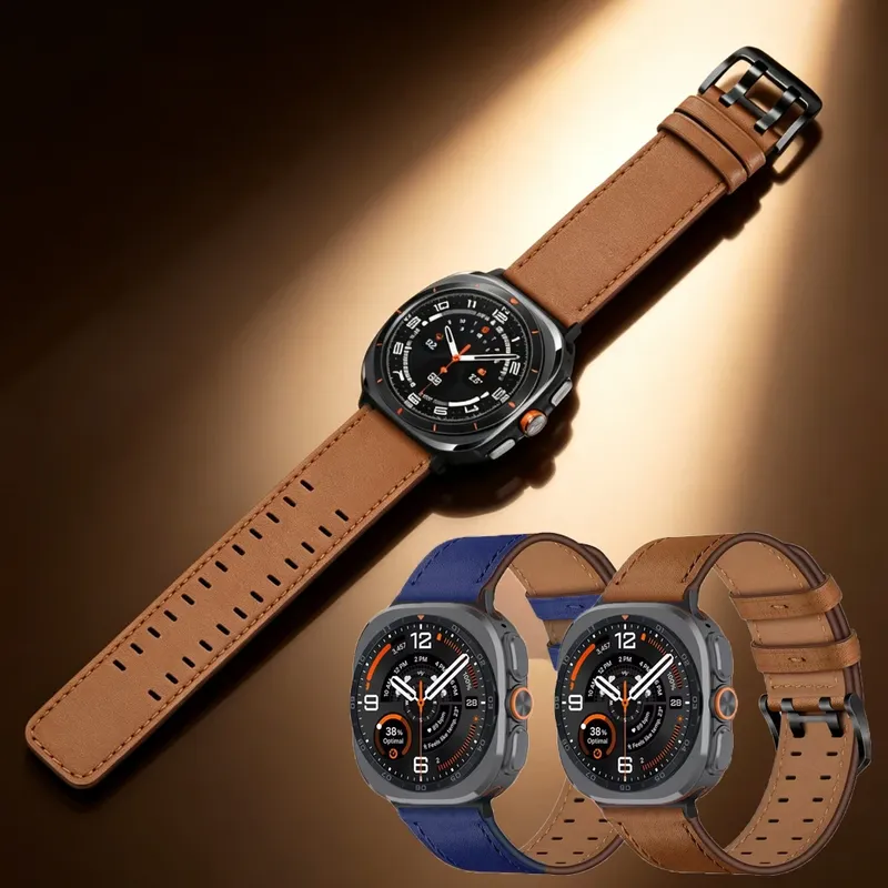 Bracelet cuir pour Samsung Galaxy Watch Ultra