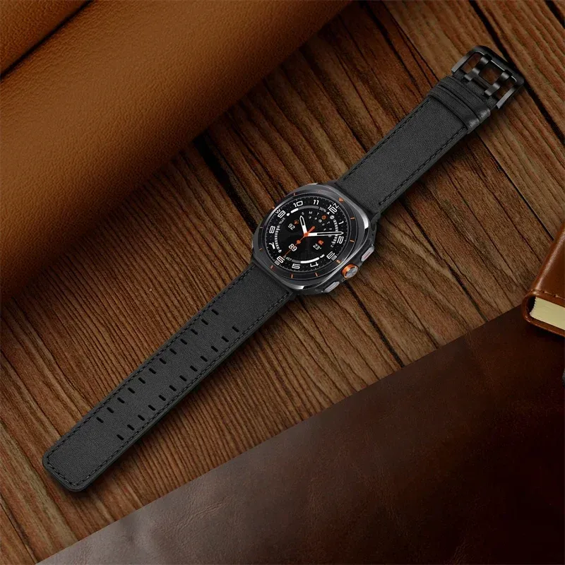 Bracelet cuir pour Samsung Galaxy Watch Ultra