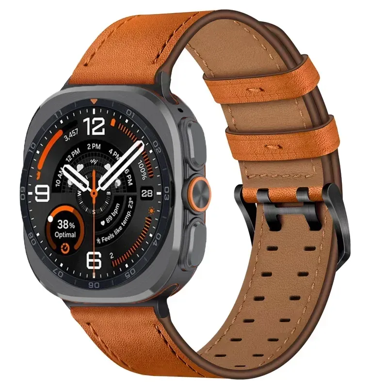 Bracelet cuir pour Samsung Galaxy Watch Ultra