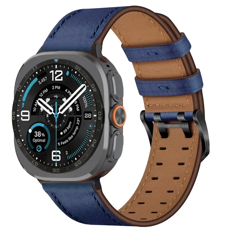 Bracelet cuir pour Samsung Galaxy Watch Ultra