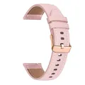 Bracelet cuir PU 18 mm pour Huawei GT5 – Couleur du bracelet Pink
