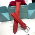 Bracelet cuir PU 18 mm pour Huawei GT5 – Couleur du bracelet Red  01