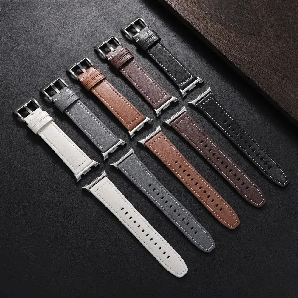 Bracelet cuir sans interstice pour Samsung Galaxy Watch