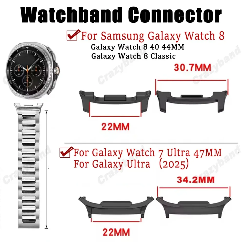 Bracelet cuir sans interstice pour Samsung Galaxy Watch