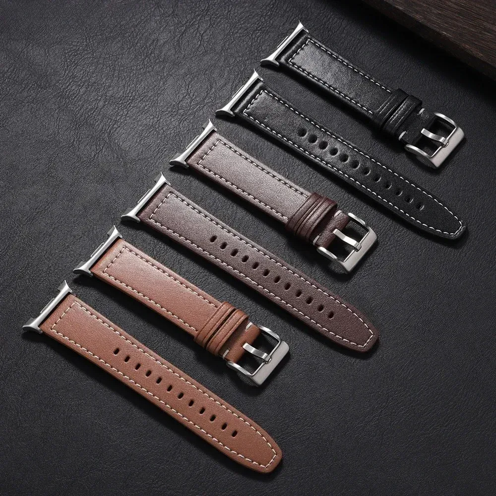 Bracelet cuir sans interstice pour Samsung Galaxy Watch
