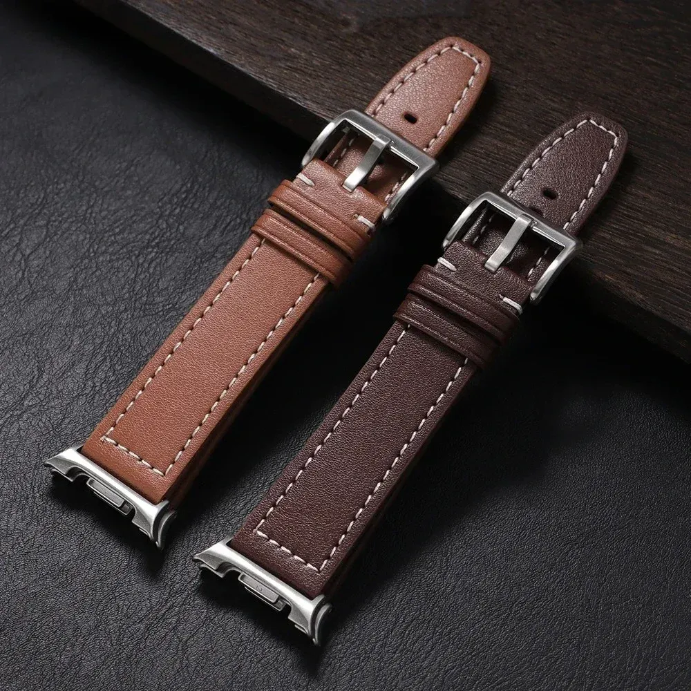 Bracelet cuir sans interstice pour Samsung Galaxy Watch