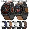 Bracelet cuir silicone Quickfit 22 à 26 mm – 1