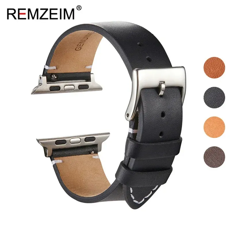 Bracelet cuir simple 38 à 49 mm