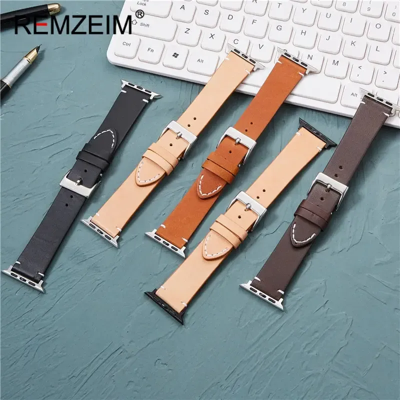 Bracelet cuir simple 38 à 49 mm