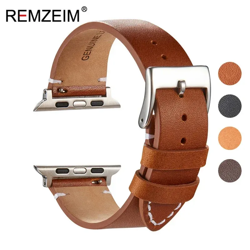 Bracelet cuir simple 38 à 49 mm