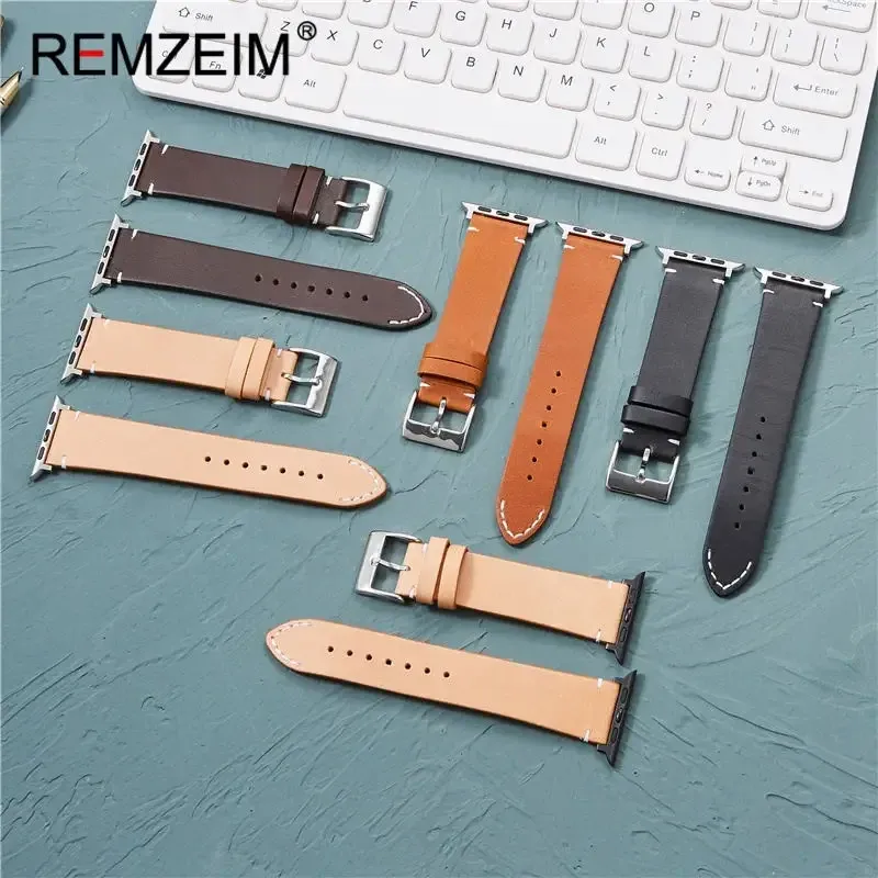 Bracelet cuir simple 38 à 49 mm
