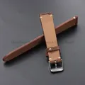 Bracelet cuir suédé vintage 14 à 22 mm à dégagement rapide – 5