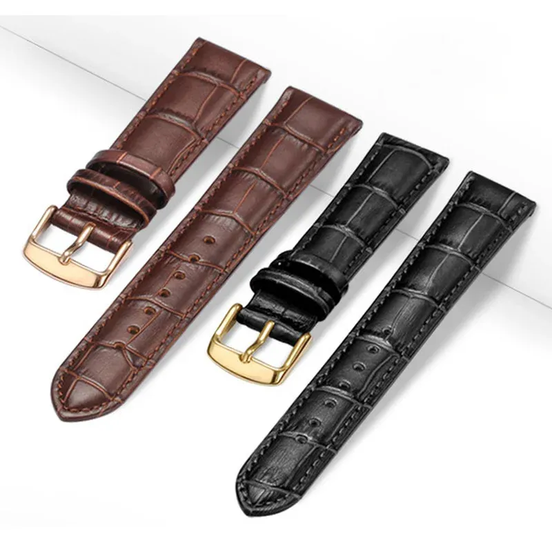 Bracelet cuir universel 12 à 22 mm remplacement