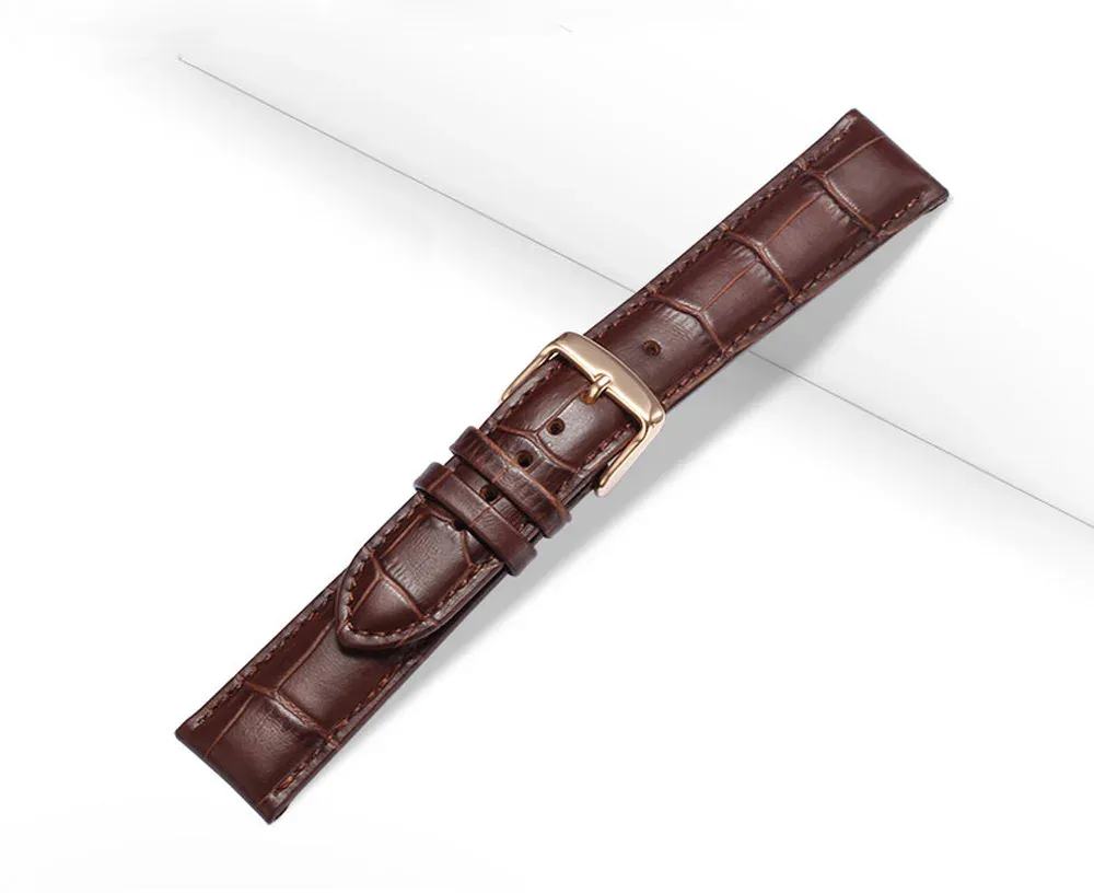 Bracelet cuir universel 12 à 22 mm remplacement