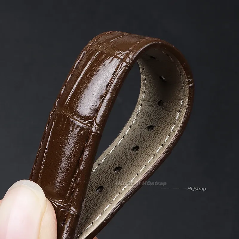 Bracelet cuir universel 12 à 22 mm remplacement