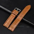 Bracelet cuir universel 12 à 22 mm remplacement – Couleur du bracelet light brown