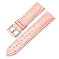 Bracelet cuir universel 12 à 22 mm remplacement – Couleur du bracelet Rosegold rose