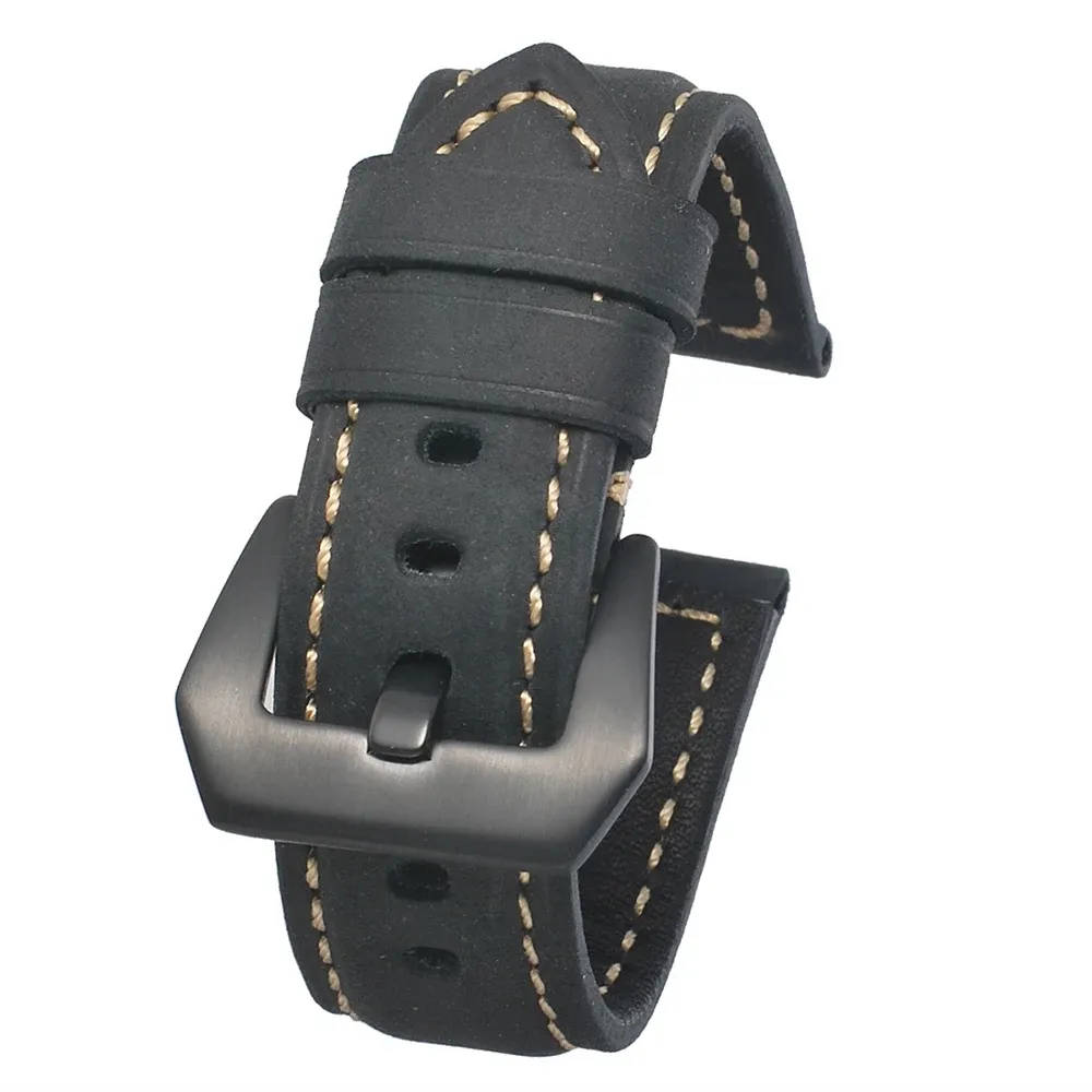 Bracelet cuir vache 20 à 26 mm pour Panerai