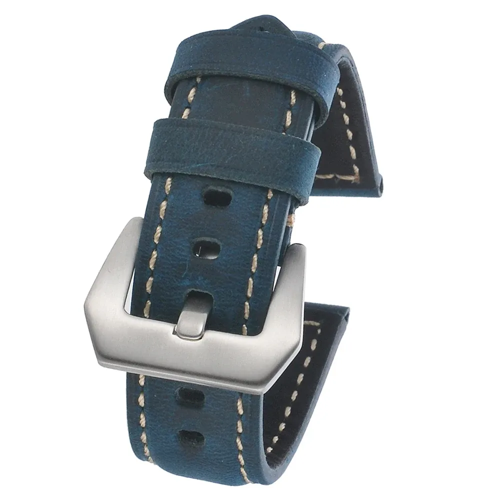 Bracelet cuir vache 20 à 26 mm pour Panerai