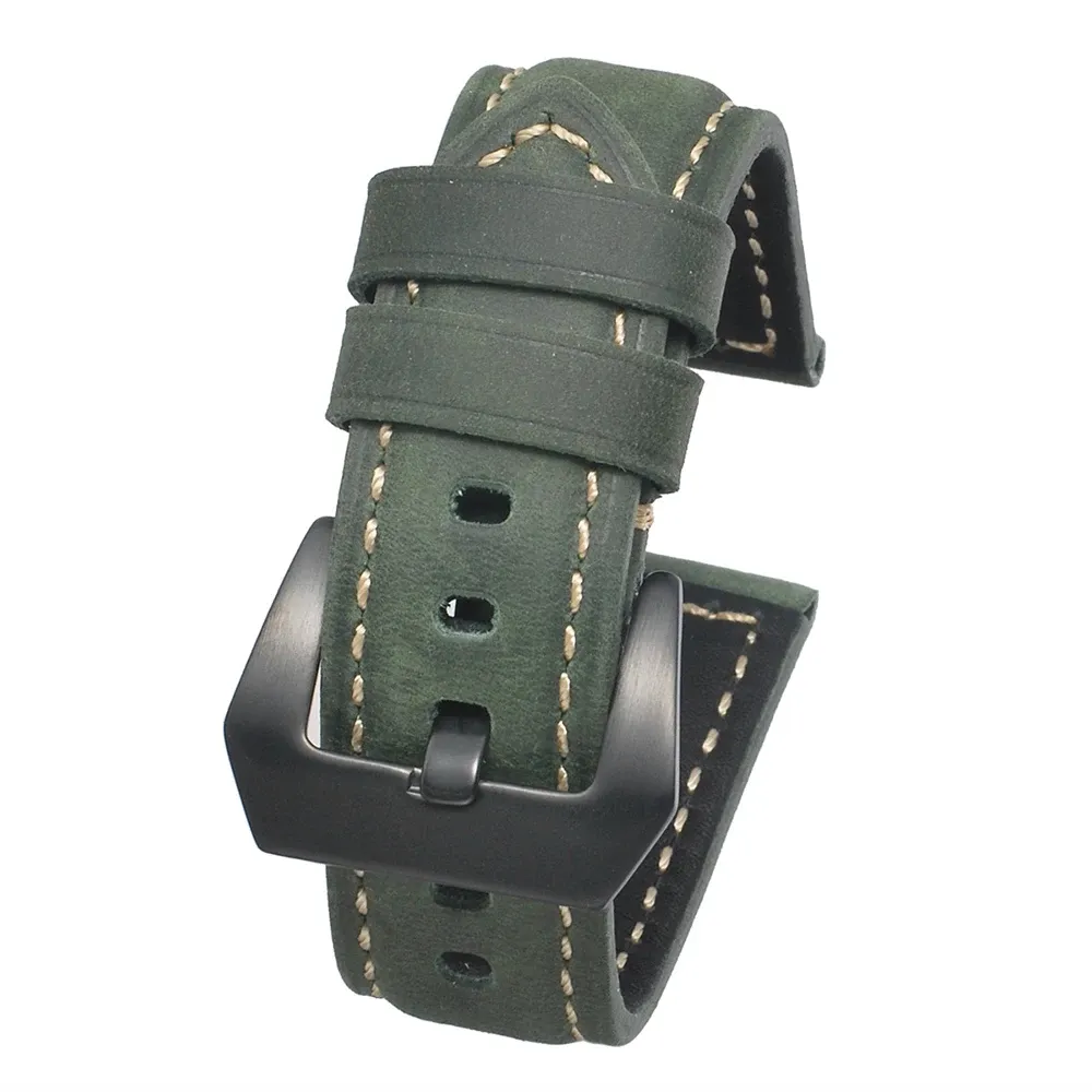 Bracelet cuir vache 20 à 26 mm pour Panerai