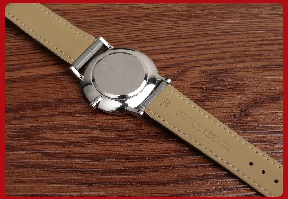 Bracelet cuir vache gris 14 à 21 mm souple