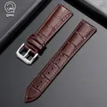 Bracelet cuir veau 12 à 22 mm fermoir argenté doré – Couleur du bracelet Brown