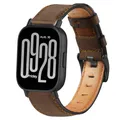 Bracelet cuir vintage 20 à 22 mm pour Redmi et Xiaomi – Couleur du bracelet coffee 2