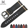 Bracelet cuir vintage pour montre 18 à 26 mm – 6