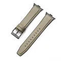 Bracelet cuir vintage pour Redmi Watch et Miband – Couleur du bracelet Apricot B