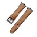 Bracelet cuir vintage pour Redmi Watch et Miband – Couleur du bracelet Brown B