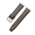 Bracelet cuir vintage pour Redmi Watch et Miband – Couleur du bracelet Dbrown S