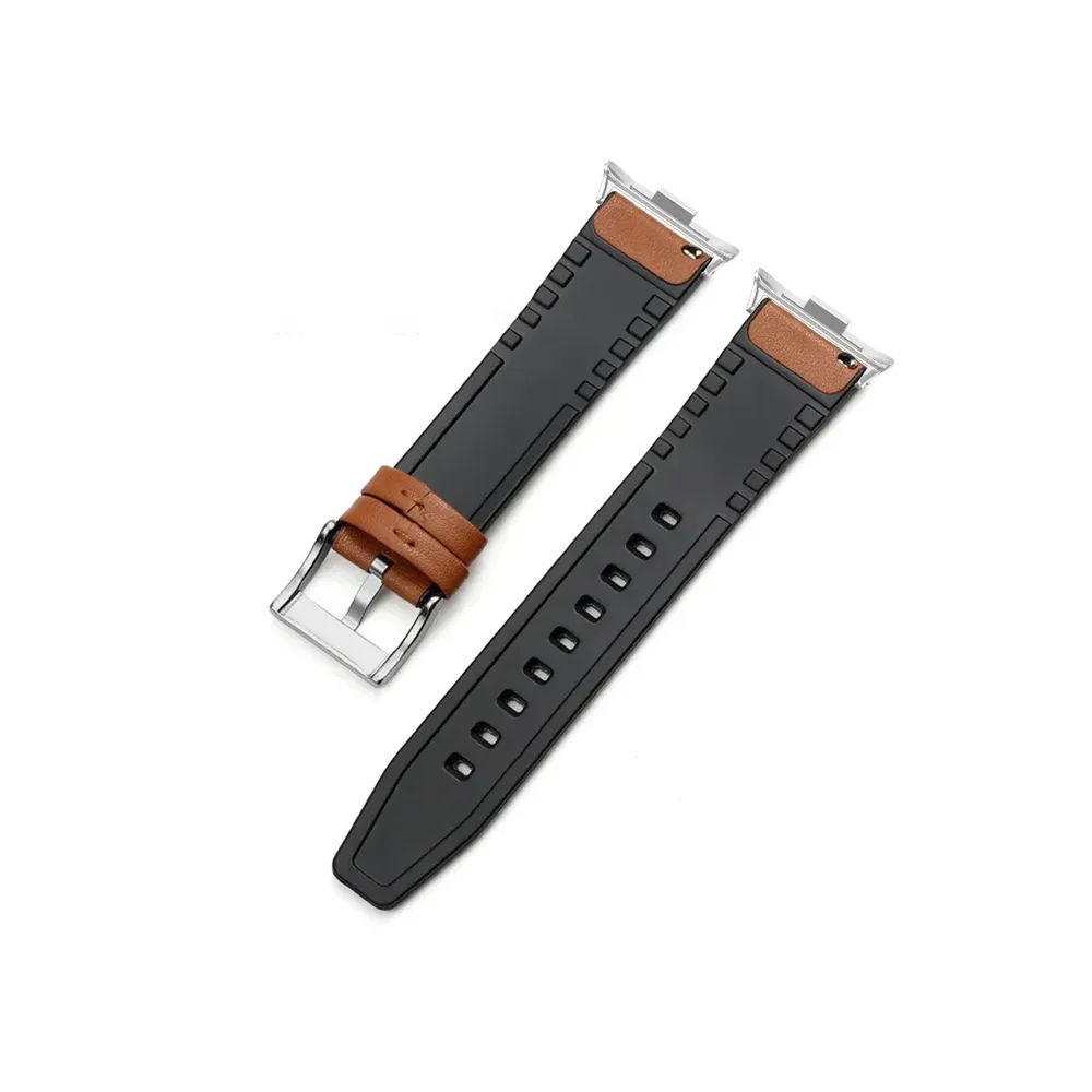 Bracelet cuir vintage pour Redmi Watch et Miband