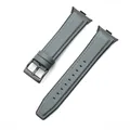 Bracelet cuir vintage pour Redmi Watch et Miband – Couleur du bracelet Light gray B