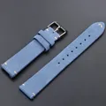 Bracelet daim 14 à 22 mm à dégagement rapide – Couleur du bracelet BLEU CLAIR