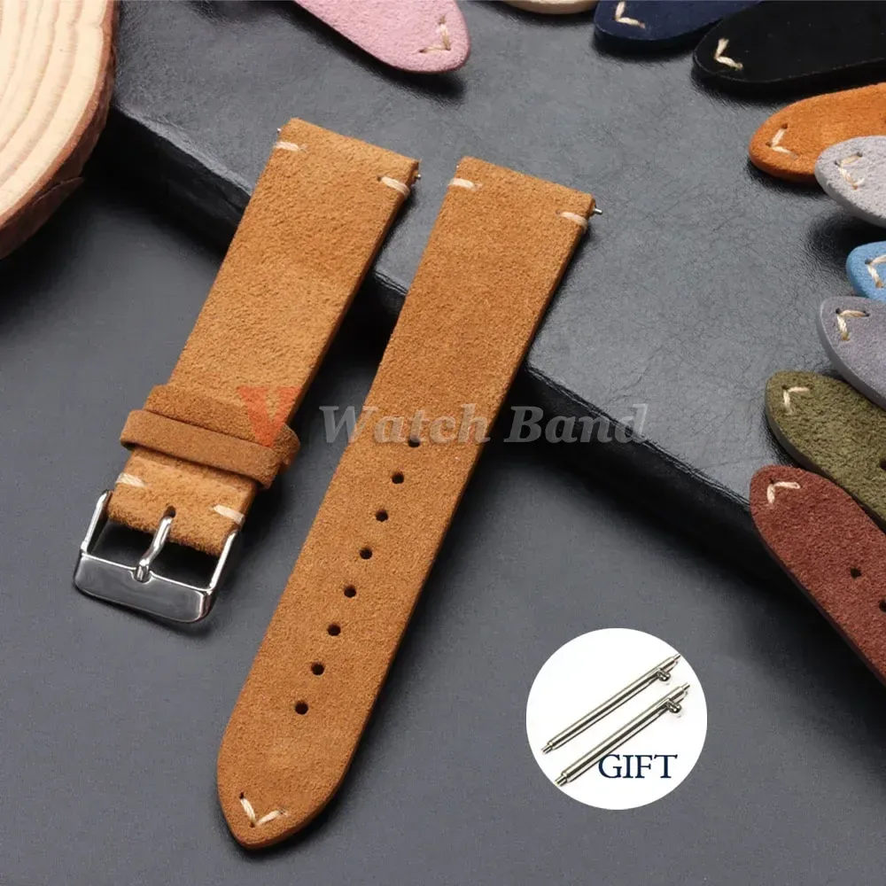 Bracelet daim 14 à 22 mm à dégagement rapide