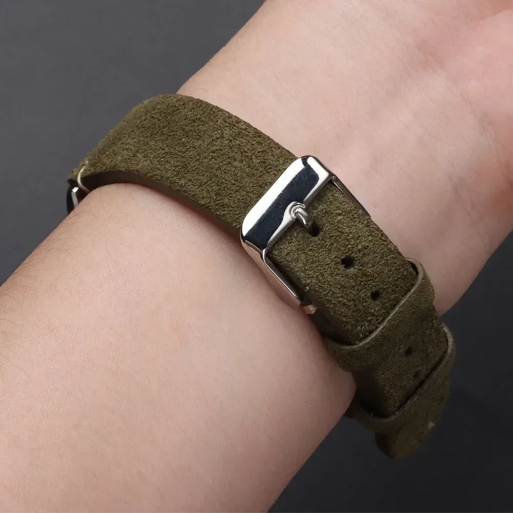 Bracelet daim 14 à 22 mm à dégagement rapide