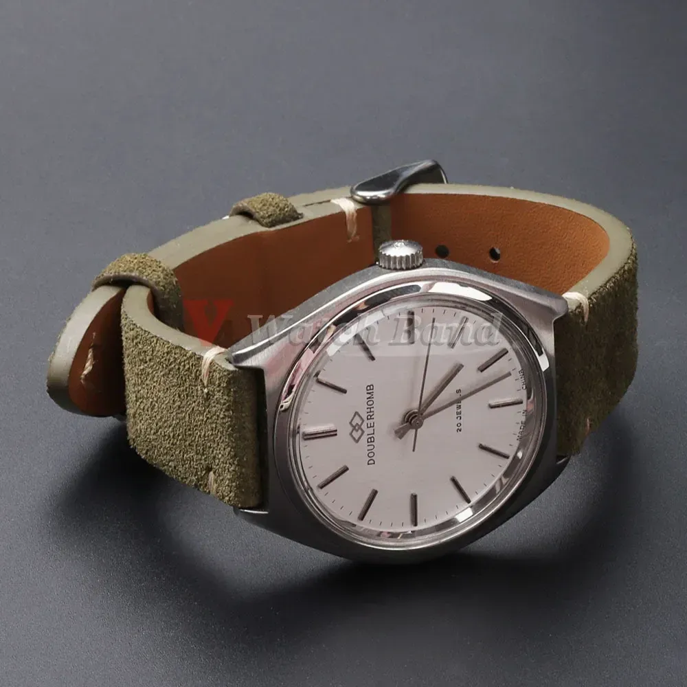 Bracelet daim 14 à 22 mm à dégagement rapide