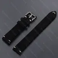Bracelet daim 14 à 22 mm à dégagement rapide – Couleur du bracelet noir